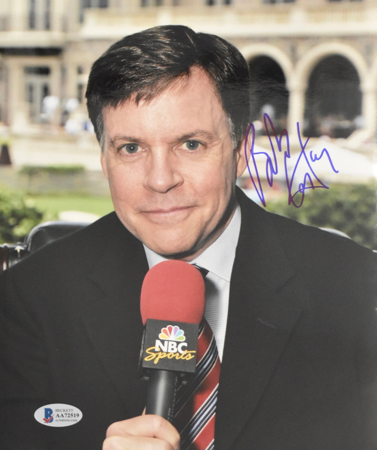 Bob Costas Signed/Autographed 8x10 Photo NBC Sports BAS 213627
