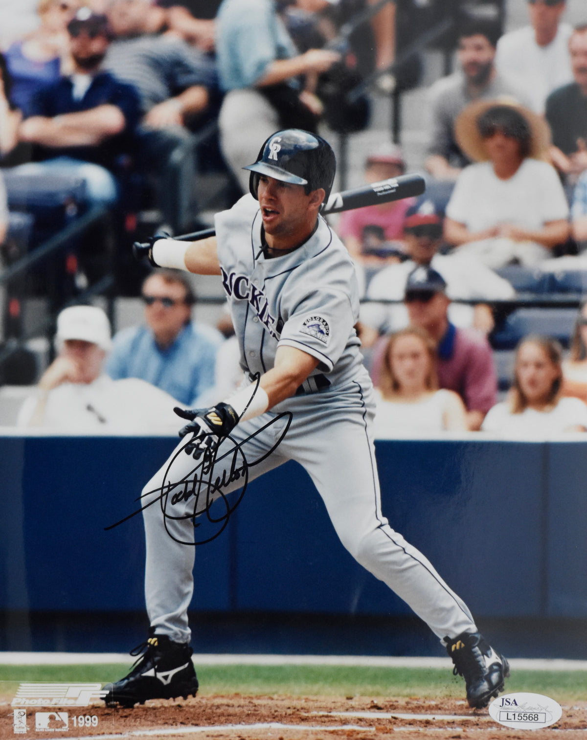 Todd Helton HOF Signed/Autographed 8x10 Photo Rockies JSA 213632