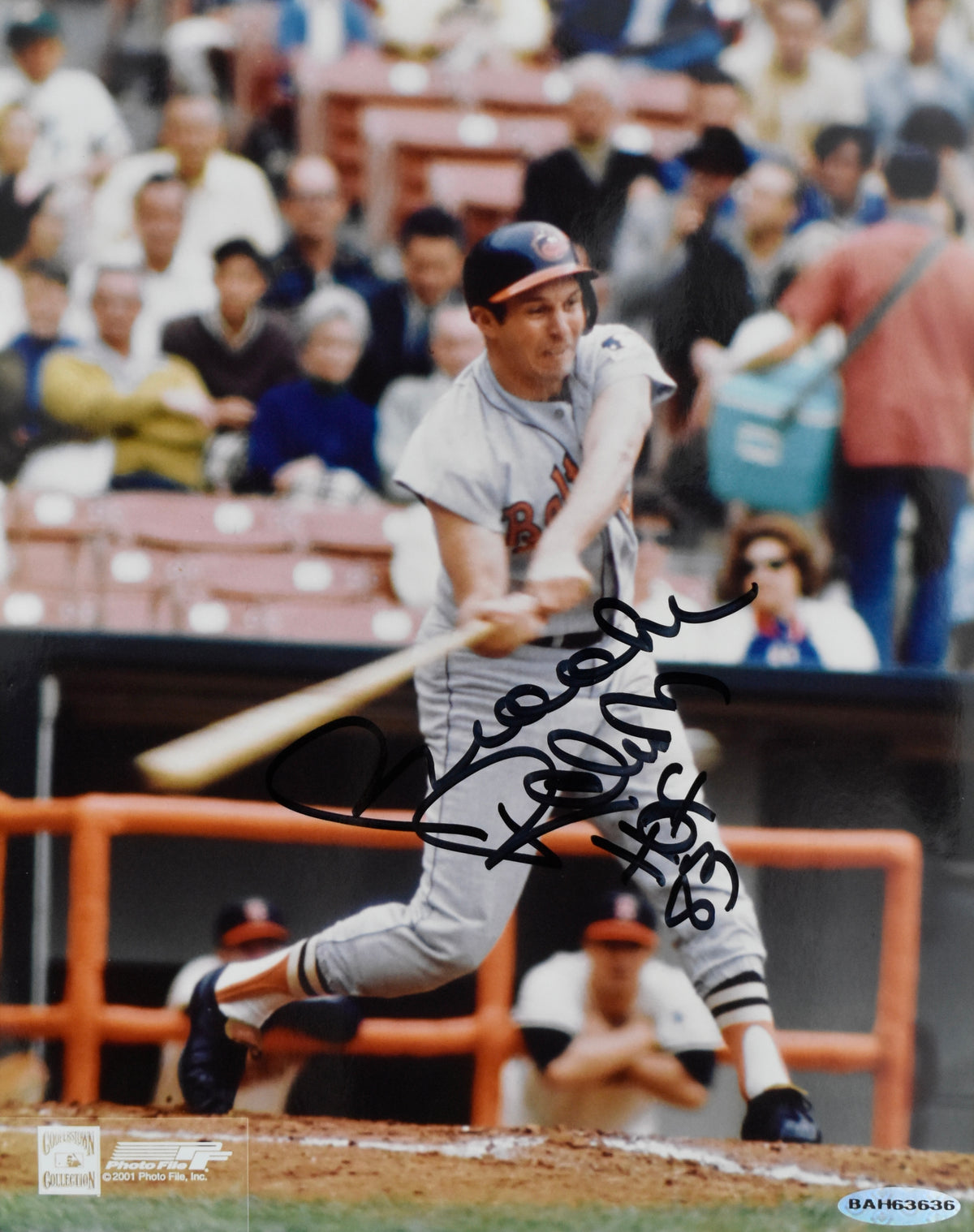 Brooks Robinson HOF Signed/Autographed 8x10 Photo Orioles UD 213636