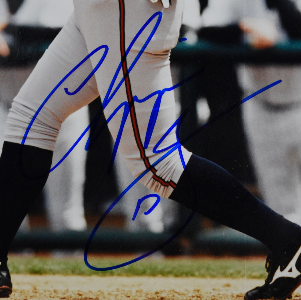 Chipper Jones HOF Signed/Autographed 8x10 Photo Braves BAS 213638