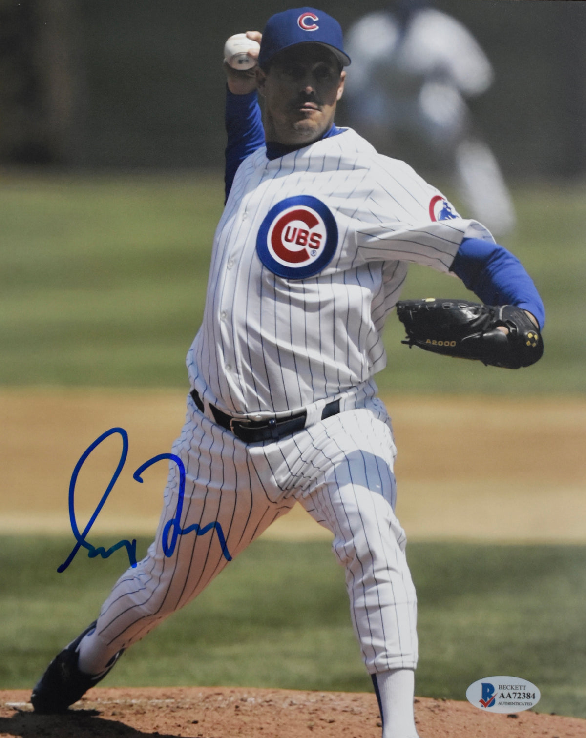 Greg Maddux HOF Signed/Autographed 8x10 Photo Cubs BAS 213639