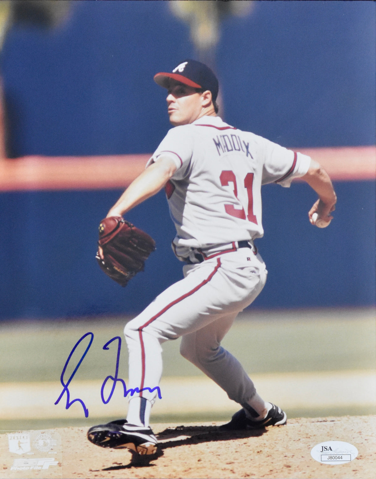 Greg Maddux HOF Signed/Autographed 8x10 Photo Braves JSA 213642