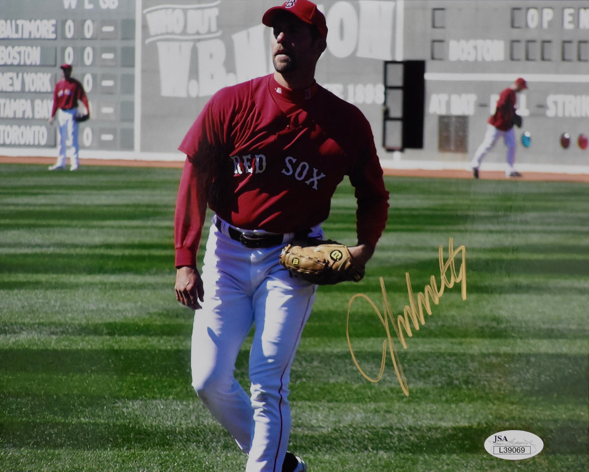 John Smoltz HOF Signed/Autographed 8x10 Photo Red Sox JSA 213647