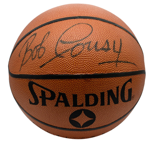 Bob Cousy HOF Celtics Signed/Autographed Spalding Basketball JSA 212875