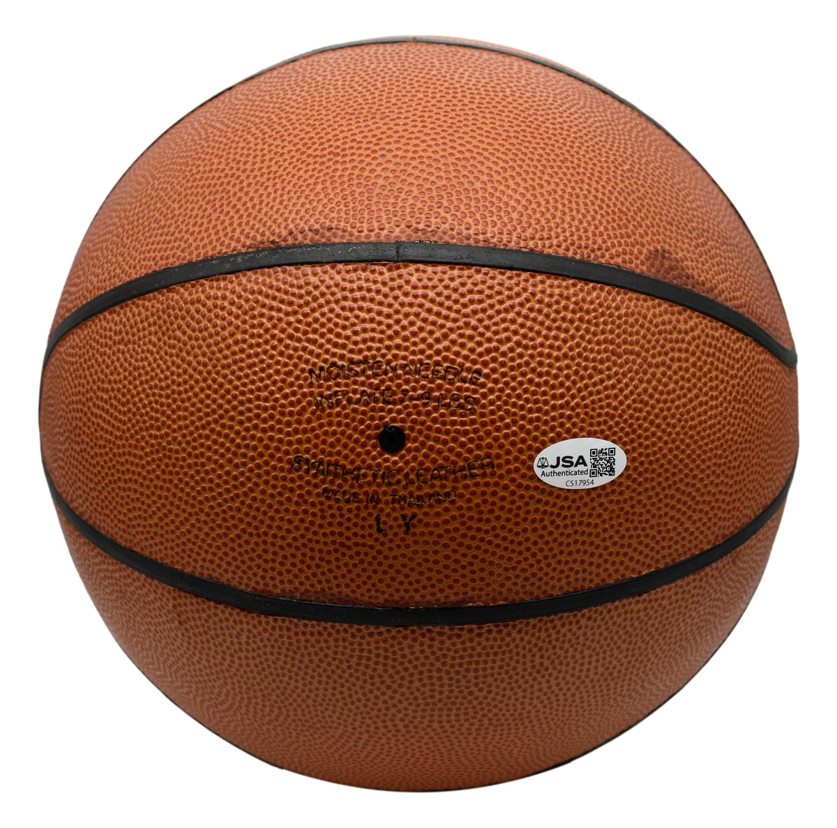 Bob Cousy HOF Celtics Signed/Autographed Spalding Basketball JSA 212875