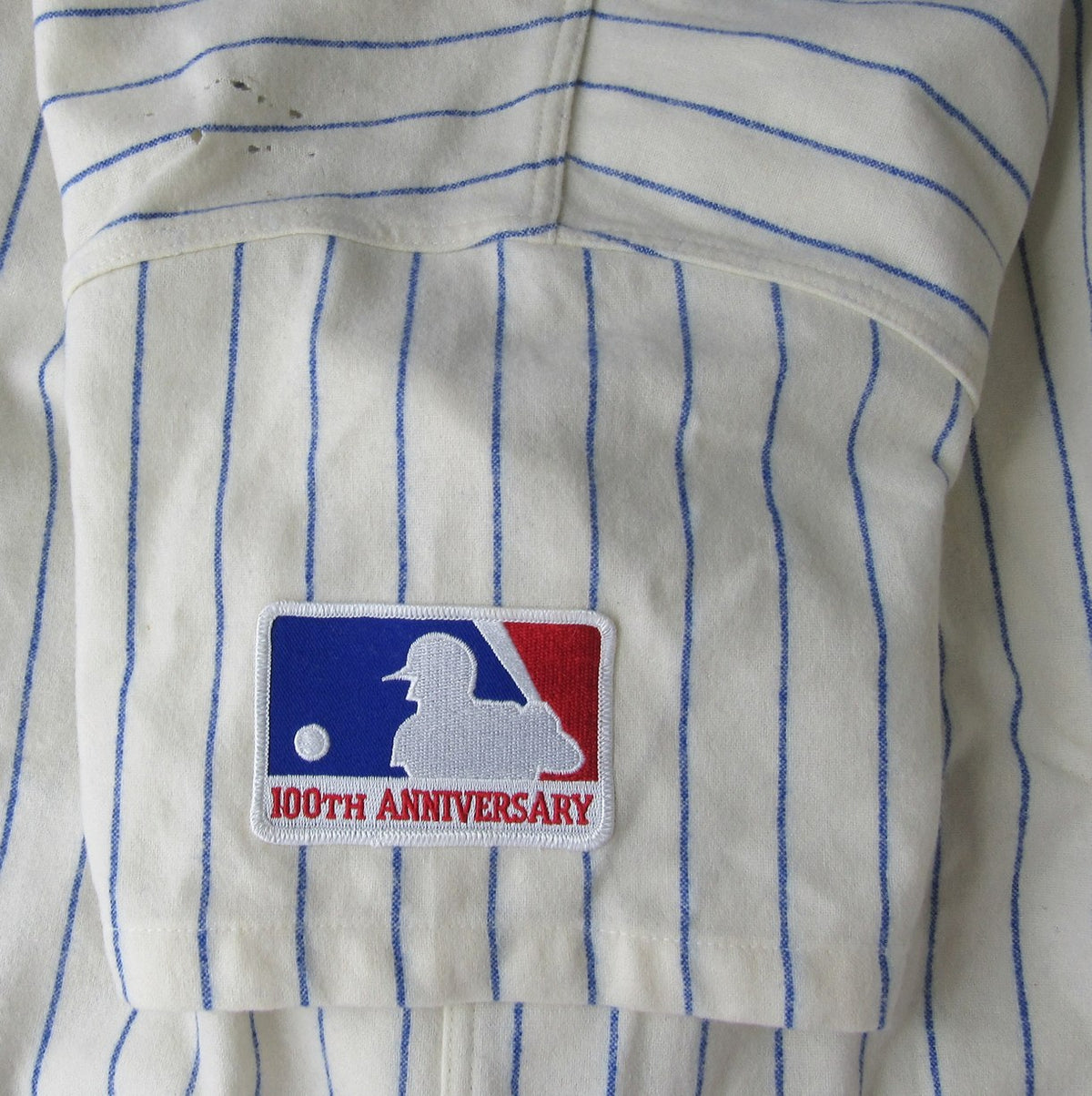 Ernie Banks HOF Signed Cubs Cooperstown Mitchell & Ness Jersey Sz 52 JSA 212698