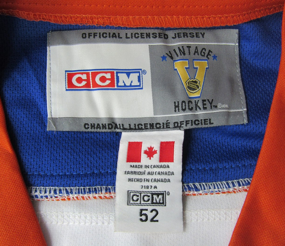 Wayne Gretzky HOF Signed Oilers Official CCM Vintage Hockey Jersey Sz 52 PSA 699