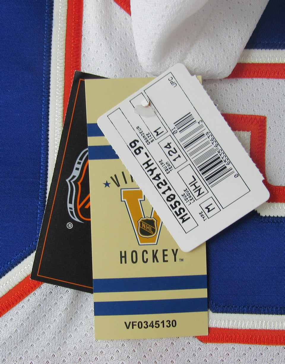 Wayne Gretzky HOF Signed Oilers Official CCM Vintage Hockey Jersey Sz M JSA 700
