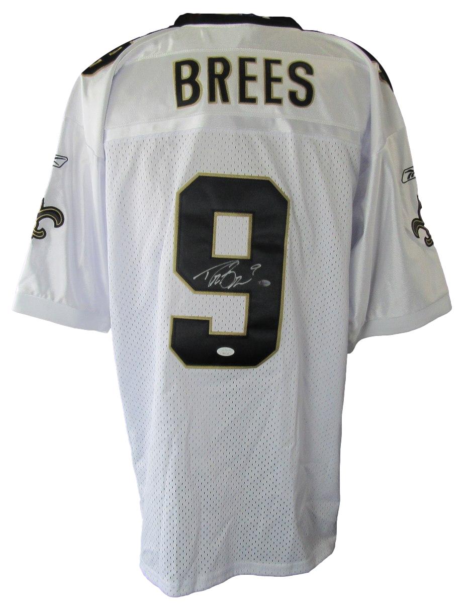 Drew Brees HOF Signed/Autographed Saints Reebok Official Jersey Sz 54 JSA 212701