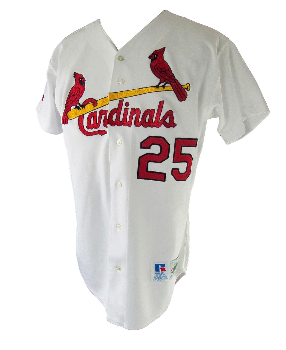 Mark McGwire Signed Cardinals Authentic Russell Athletic Jersey Sz 44 PSA 212702