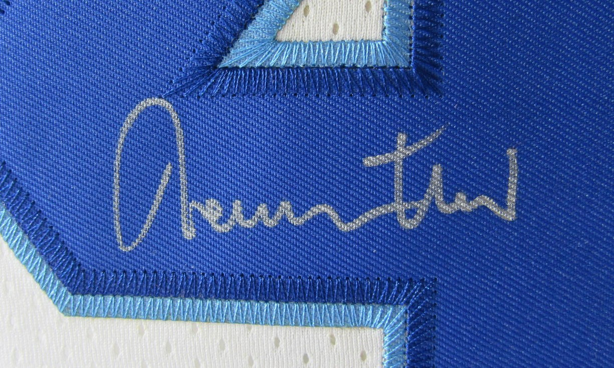 Jerry West HOF Signed Lakers Adidas Hardwood Classics Jersey Sz M JSA 212703