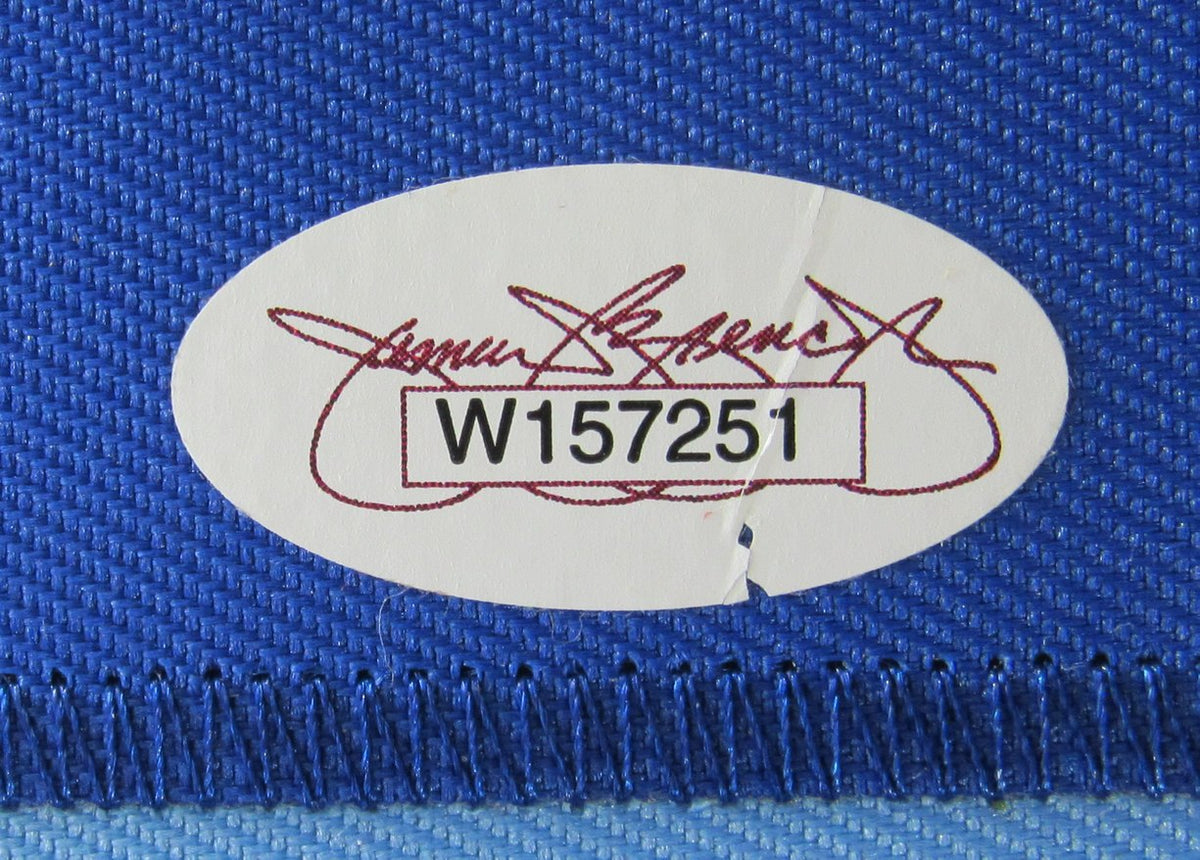 Jerry West HOF Signed Lakers Adidas Hardwood Classics Jersey Sz M JSA 212703