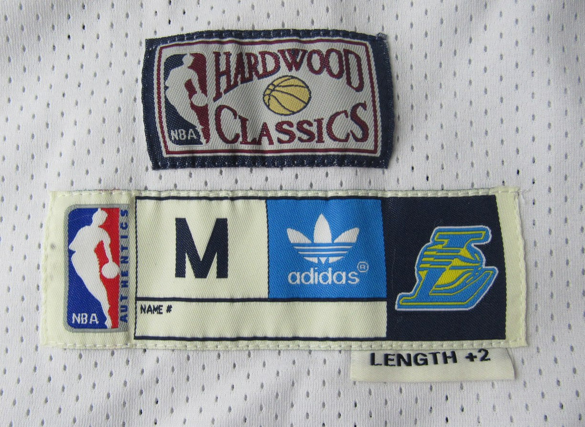 Jerry West HOF Signed Lakers Adidas Hardwood Classics Jersey Sz M JSA 212703