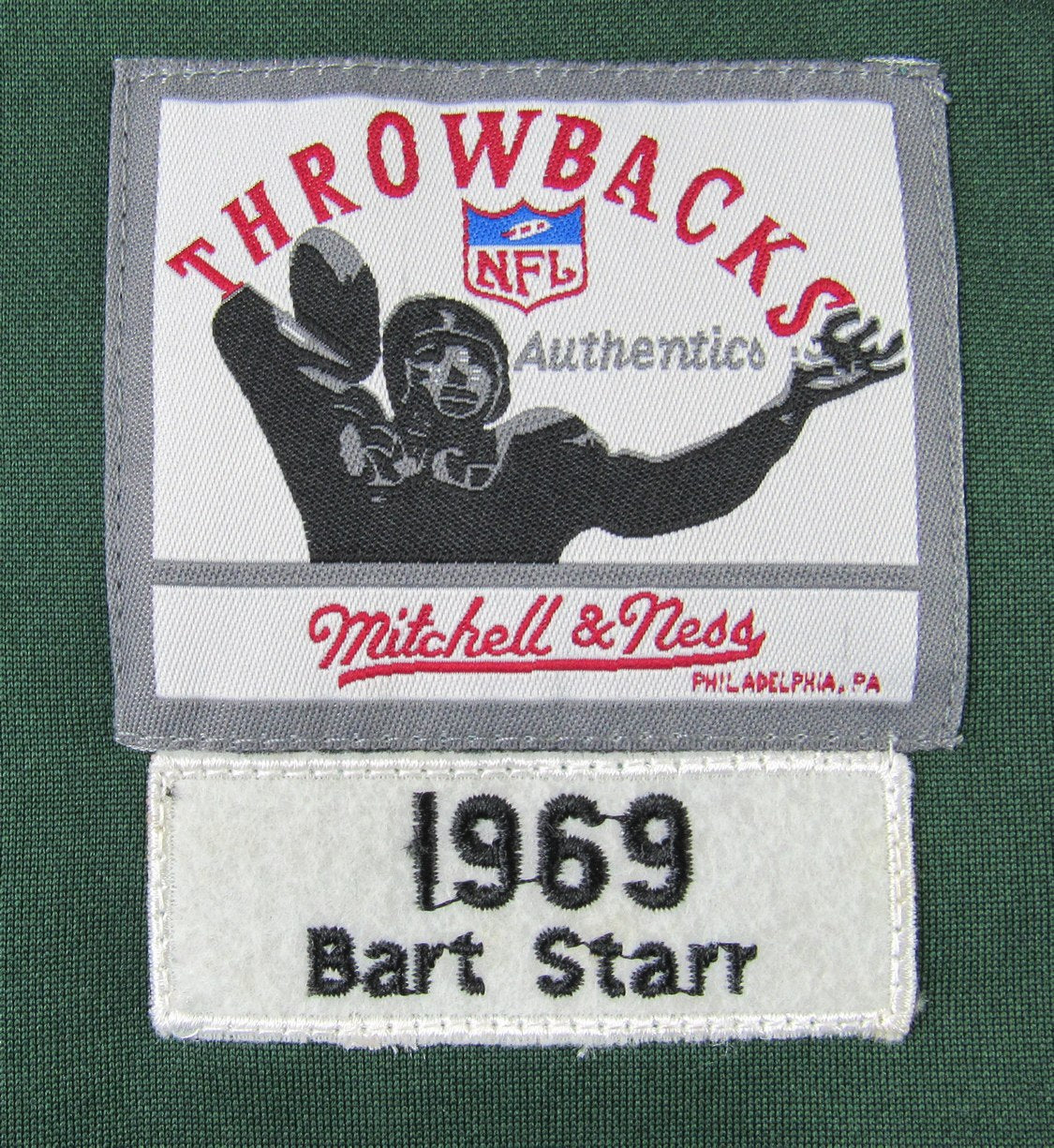 Bart Starr HOF Signed & Insc Packers Mitchell & Ness Jersey Sz 50 Tri-Star 12741