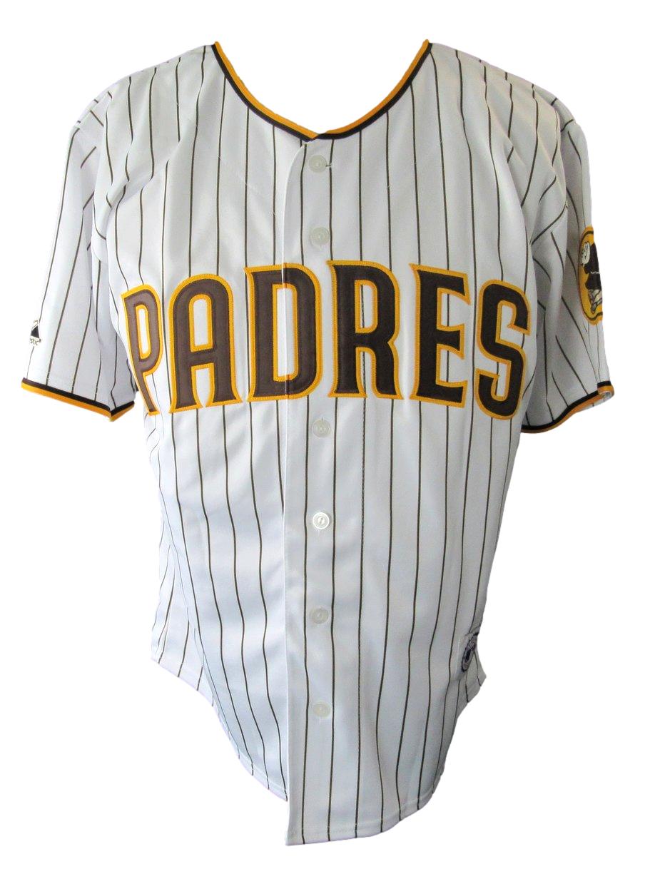 Fernando Tatis Jr. Signed Padres Majestic Athletic Jersey Sz L JSA 212707