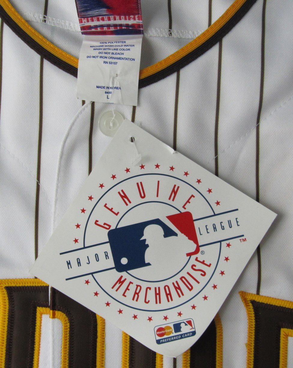 Fernando Tatis Jr. Signed Padres Majestic Athletic Jersey Sz L JSA 212707