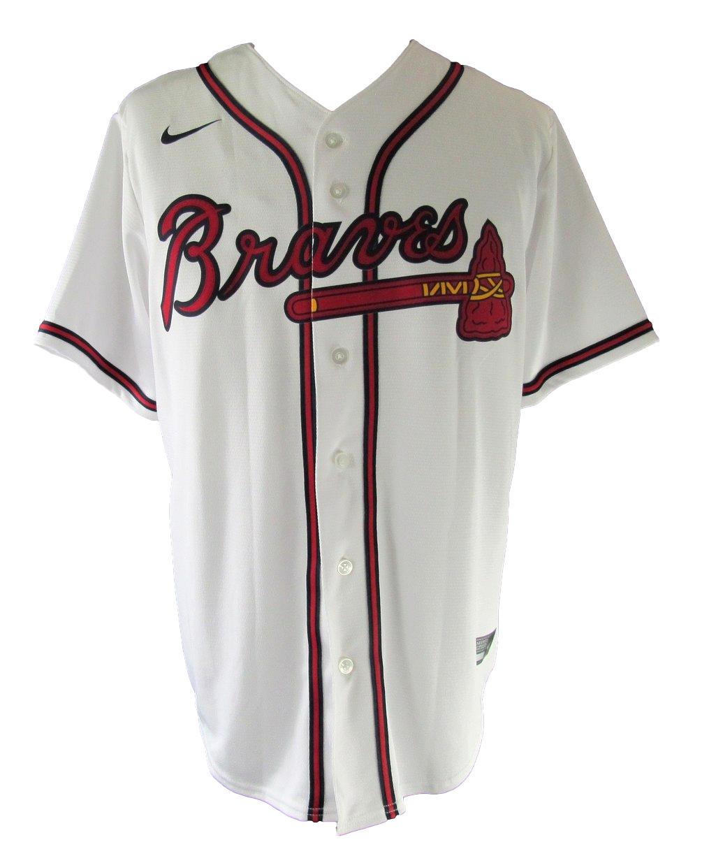 Ronald Acuna Jr. Signed/Autographed Braves Nike Jersey Sz L BAS 212710
