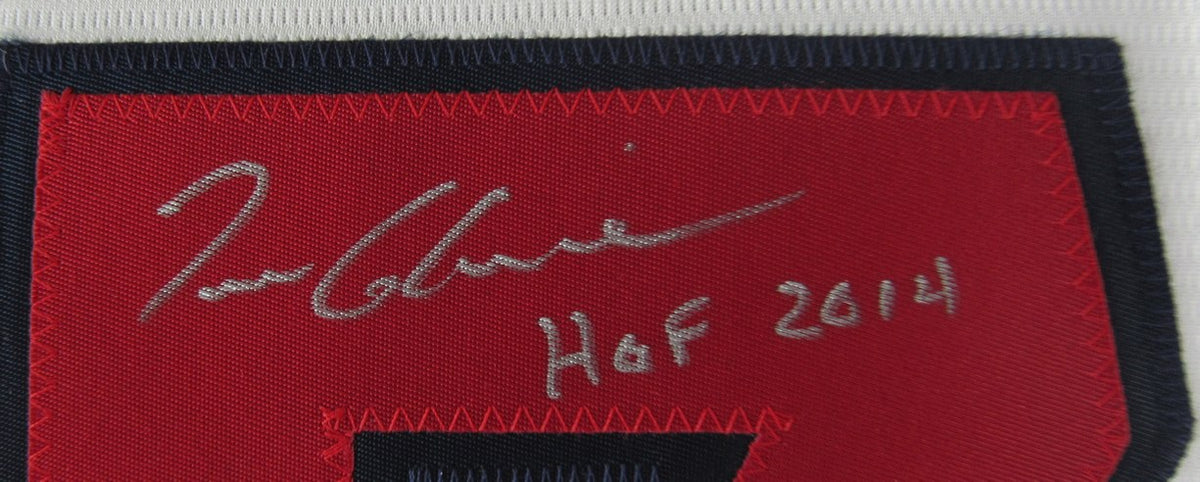 Tom Glavine HOF Signed/Autographed Braves Nike Jersey Sz L JSA 212713