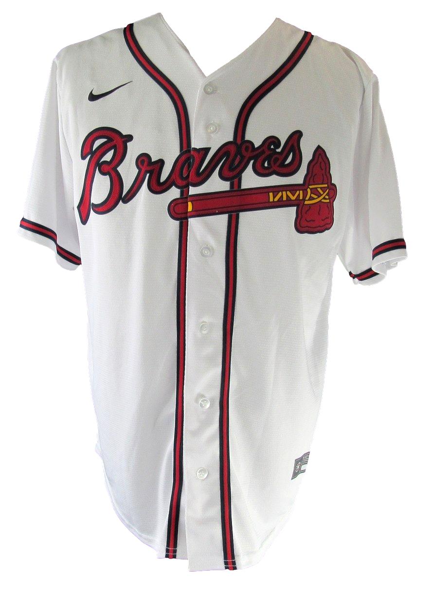 Tom Glavine HOF Signed/Autographed Braves Nike Jersey Sz L BAS 212714