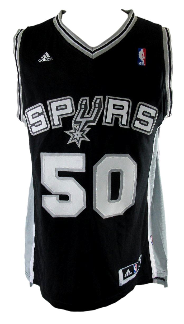 David Robinson HOF Signed & Inscribed Spurs Adidas Jersey Sz XL PSA 212746