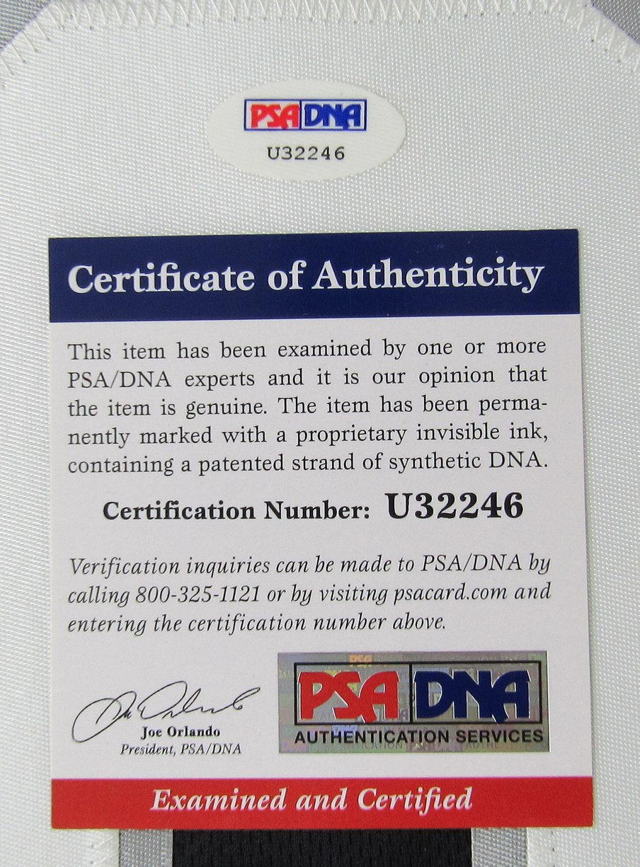 David Robinson HOF Signed & Inscribed Spurs Adidas Jersey Sz XL PSA 212746