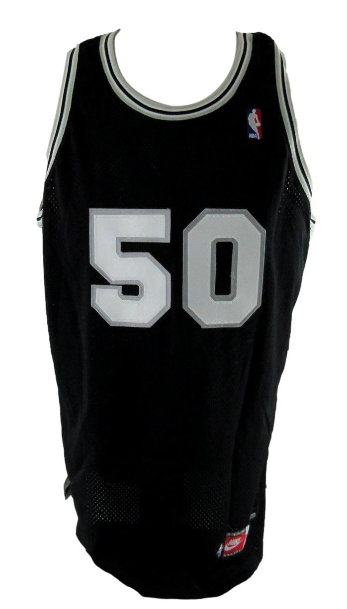 David Robinson HOF Signed & Inscribed Spurs Nike Jersey Sz 50 PSA 212747