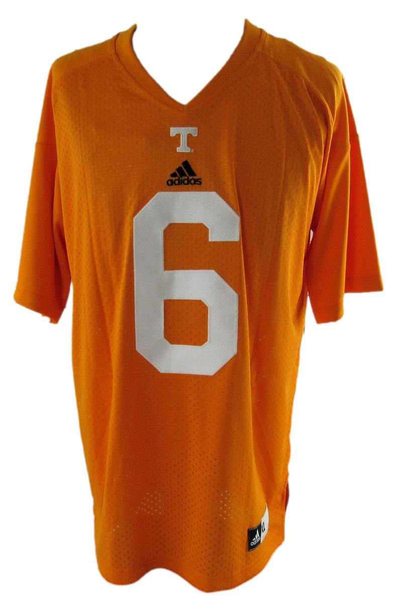 John Ward Signed "Give Him Six" Tennessee Vols Adidas Jersey Sz XL BAS 212748