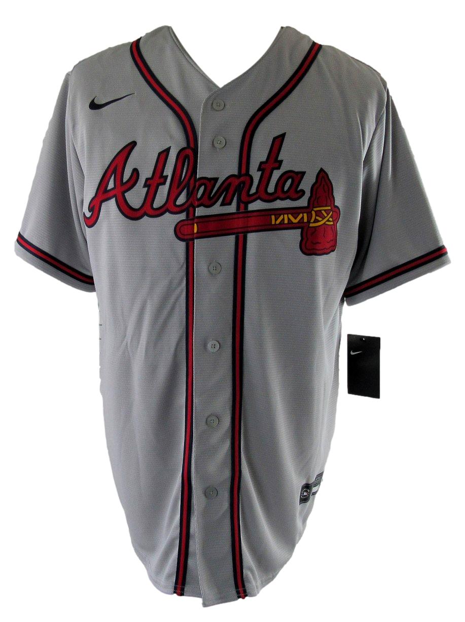 John Smoltz HOF Signed/Autographed Braves Nike Jersey Sz L JSA 212753