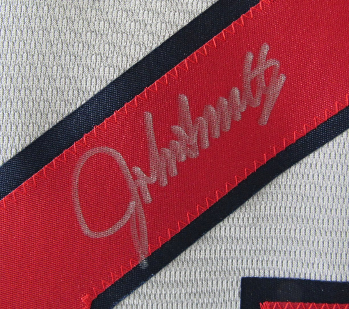 John Smoltz HOF Signed/Autographed Braves Nike Jersey Sz L JSA 212754