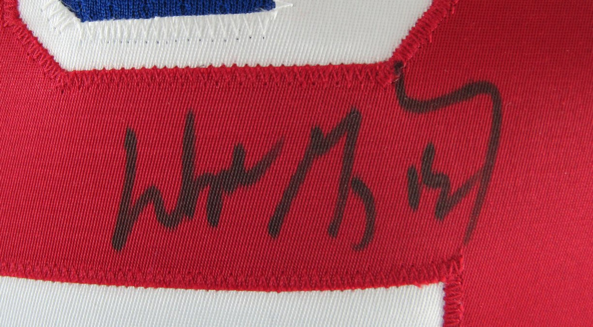 Wayne Gretzky HOF Signed Rangers Heroes of Hockey Adidas Jersey Sz 50 PSA 212755