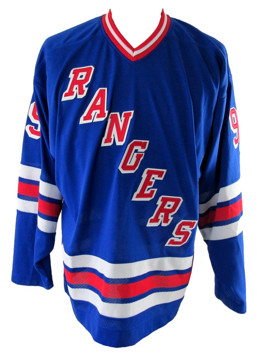 Wayne Gretzky HOF Signed Rangers Heroes of Hockey Adidas Jersey Sz 50 PSA 212755