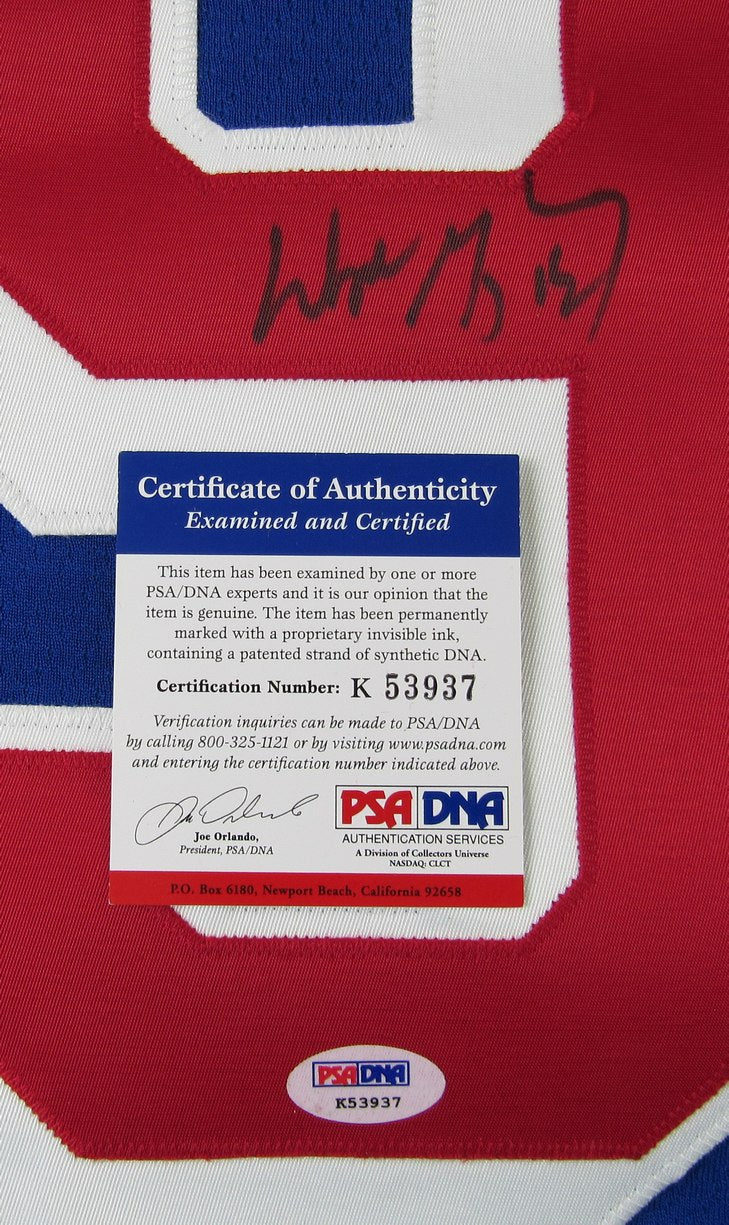 Wayne Gretzky HOF Signed Rangers Heroes of Hockey Adidas Jersey Sz 50 PSA 212755