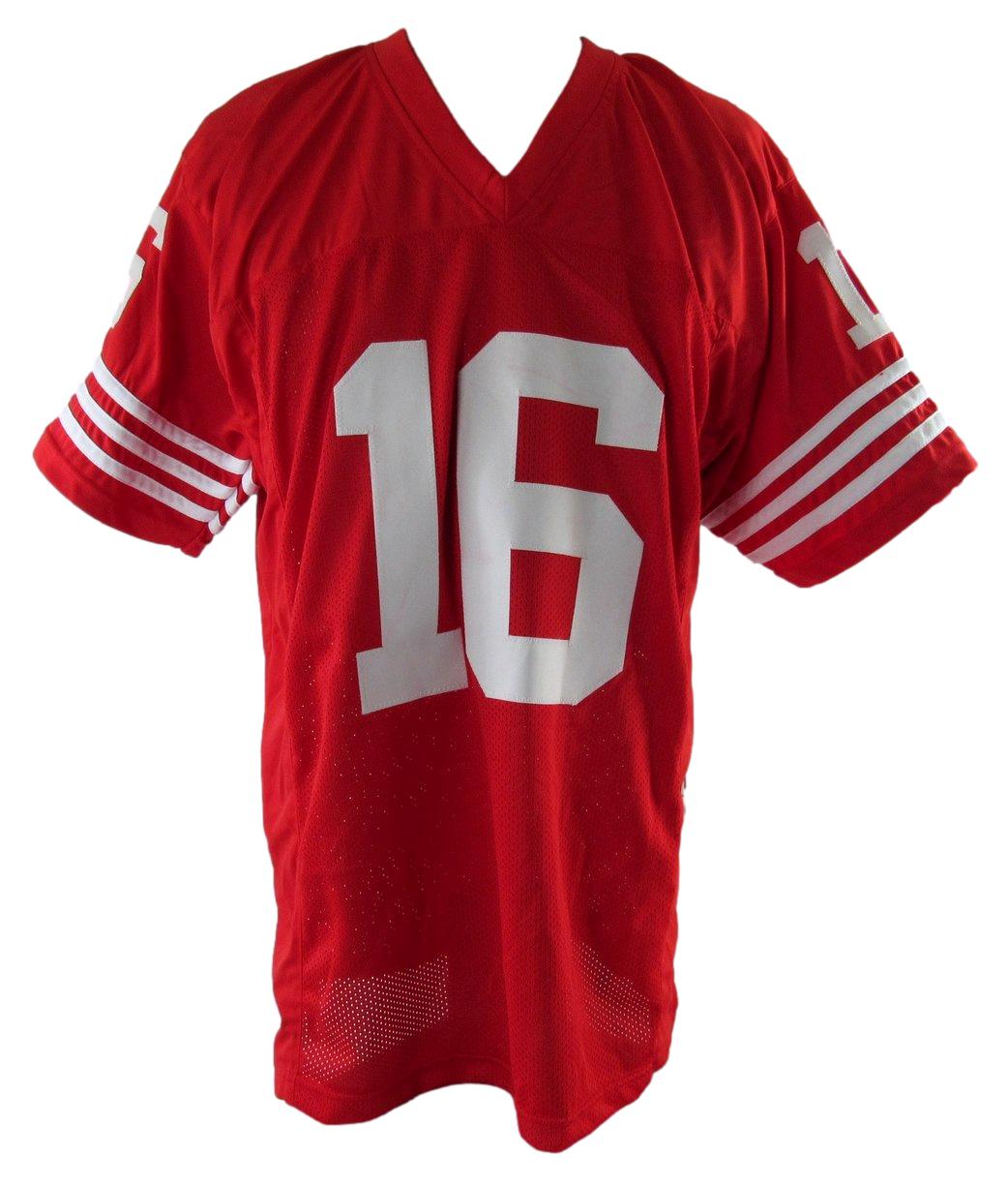 Joe Montana HOF Signed 49ers Custom Jersey Sz XL JSA 212756