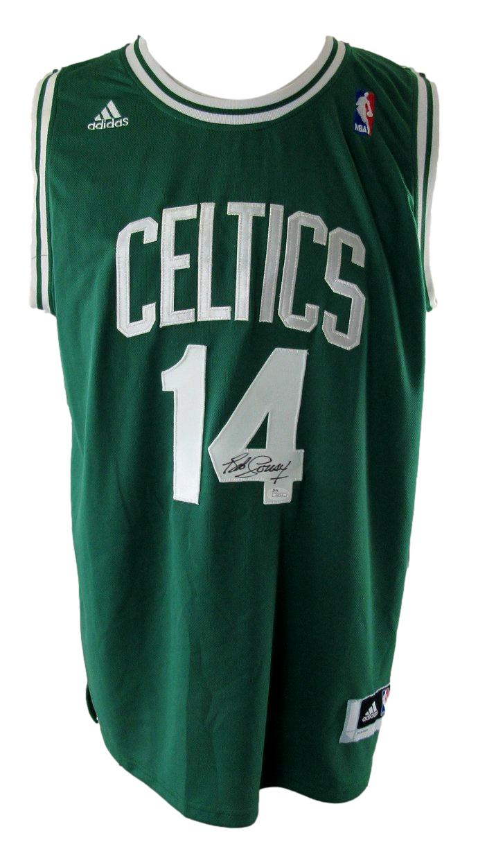 Bob Cousy HOF Signed/Autographed Celtics Adidas Jersey Sz 52 JSA 212759