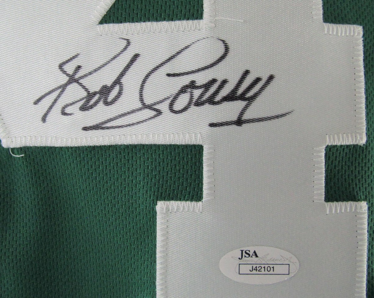 Bob Cousy HOF Signed/Autographed Celtics Adidas Jersey Sz 50 JSA 212760