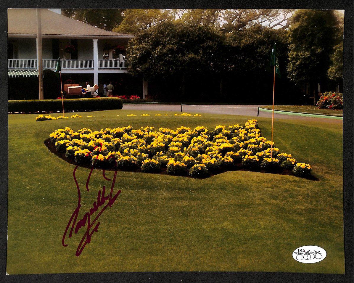 Fuzzy Zoeller Signed/Autographed 8x10 Photo Augusta Golf JSA 213737