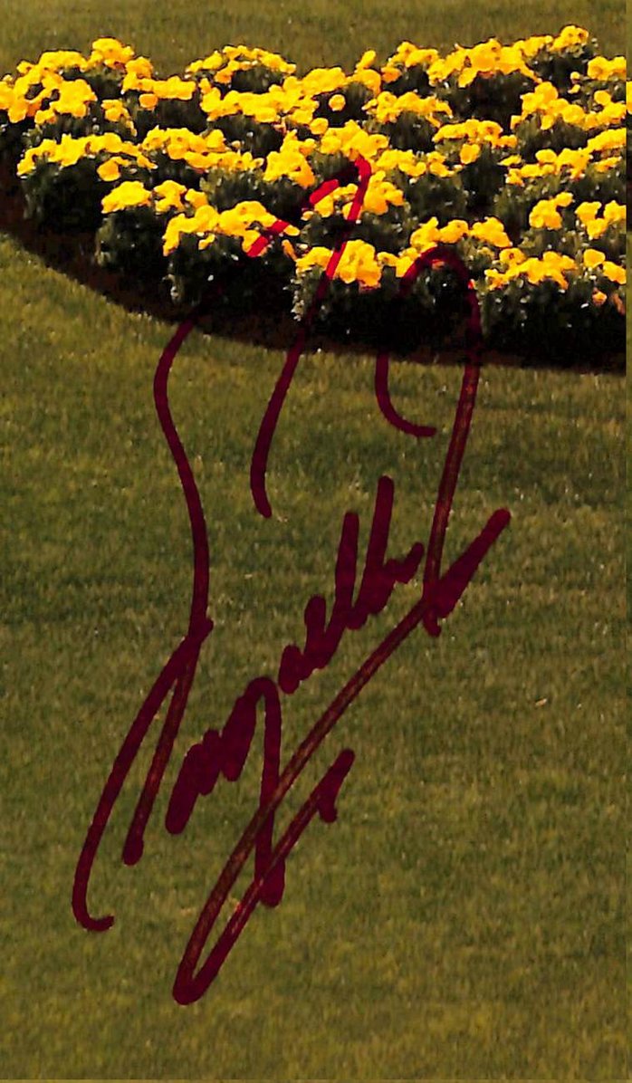 Fuzzy Zoeller Signed/Autographed 8x10 Photo Augusta Golf JSA 213737