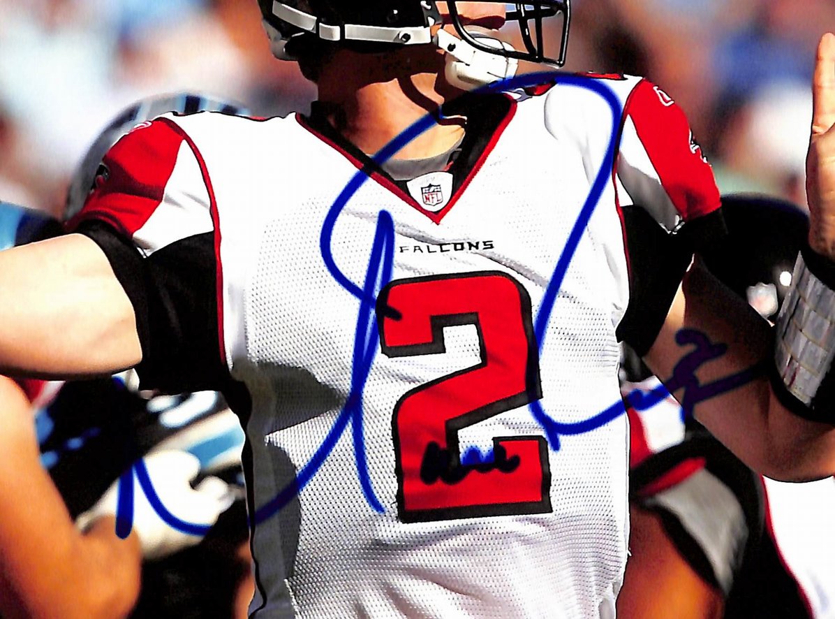 Matt Ryan Signed/Autographed 8x10 Photo Falcons JSA 213739