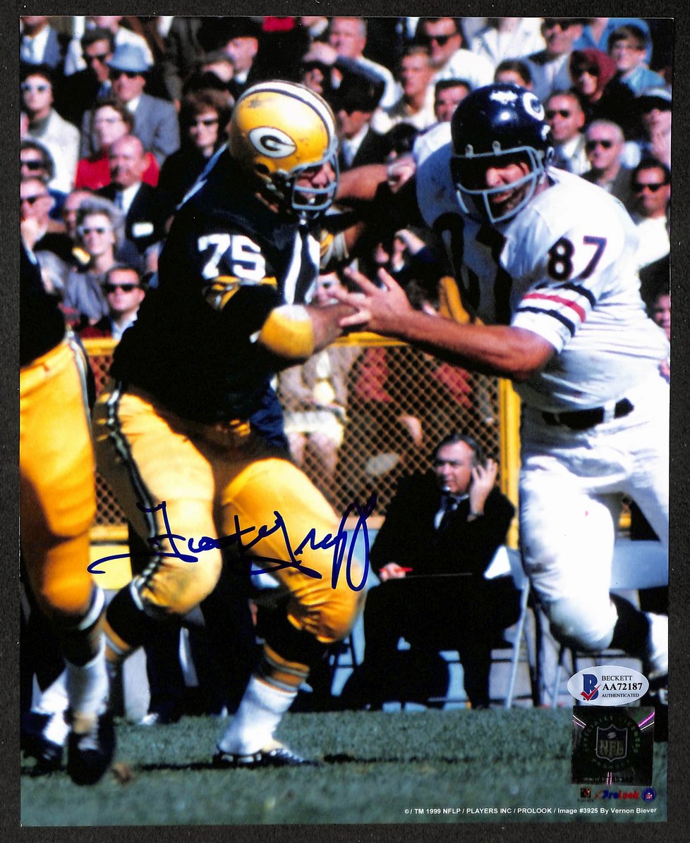 Forrest Gregg Signed/Autographed 8x10 Photo Packers BAS 213742