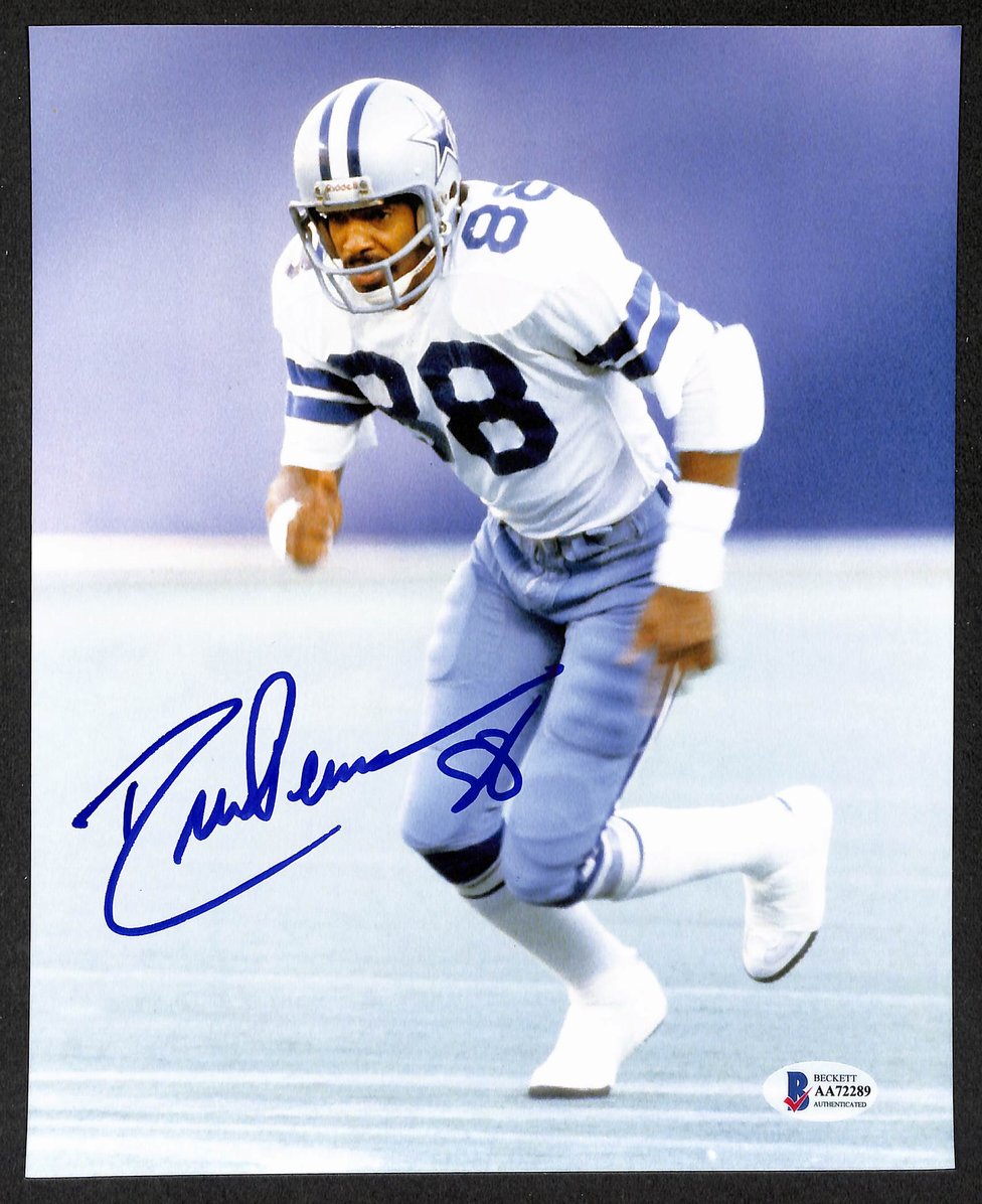 Drew Pearson Signed/Autographed 8x10 Photo Cowboys BAS 213743