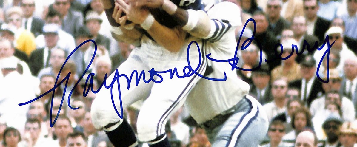 Raymond Berry HOF Signed/Autographed 8x10 Photo Colts BAS 213745