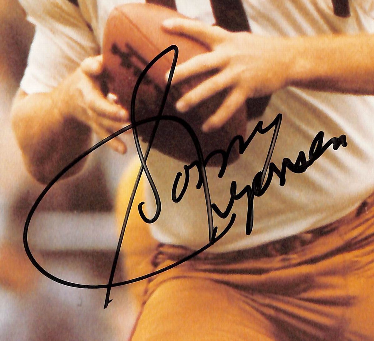 Sonny Jurgensen HOF Signed/Autographed 8x10 Photo Redskins BAS 213749