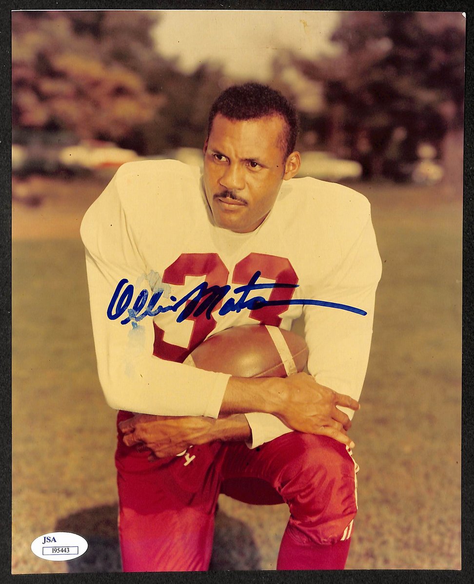 Ollie Matson HOF Signed/Autographed 8x10 Photo Cardinals JSA 213750