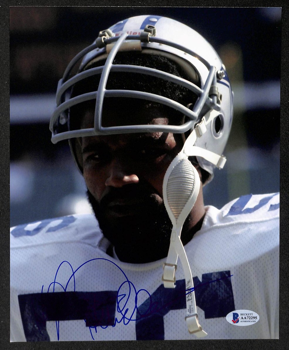Thomas "Hollywood" Henderson Signed/Autographed 8x10 Photo Cowboys BAS 213755