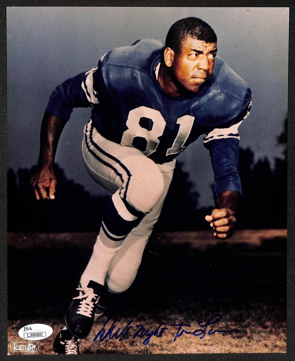 Dick "Night Train" Lane HOF Signed/Autographed 8x10 Photo Colts JSA 213757