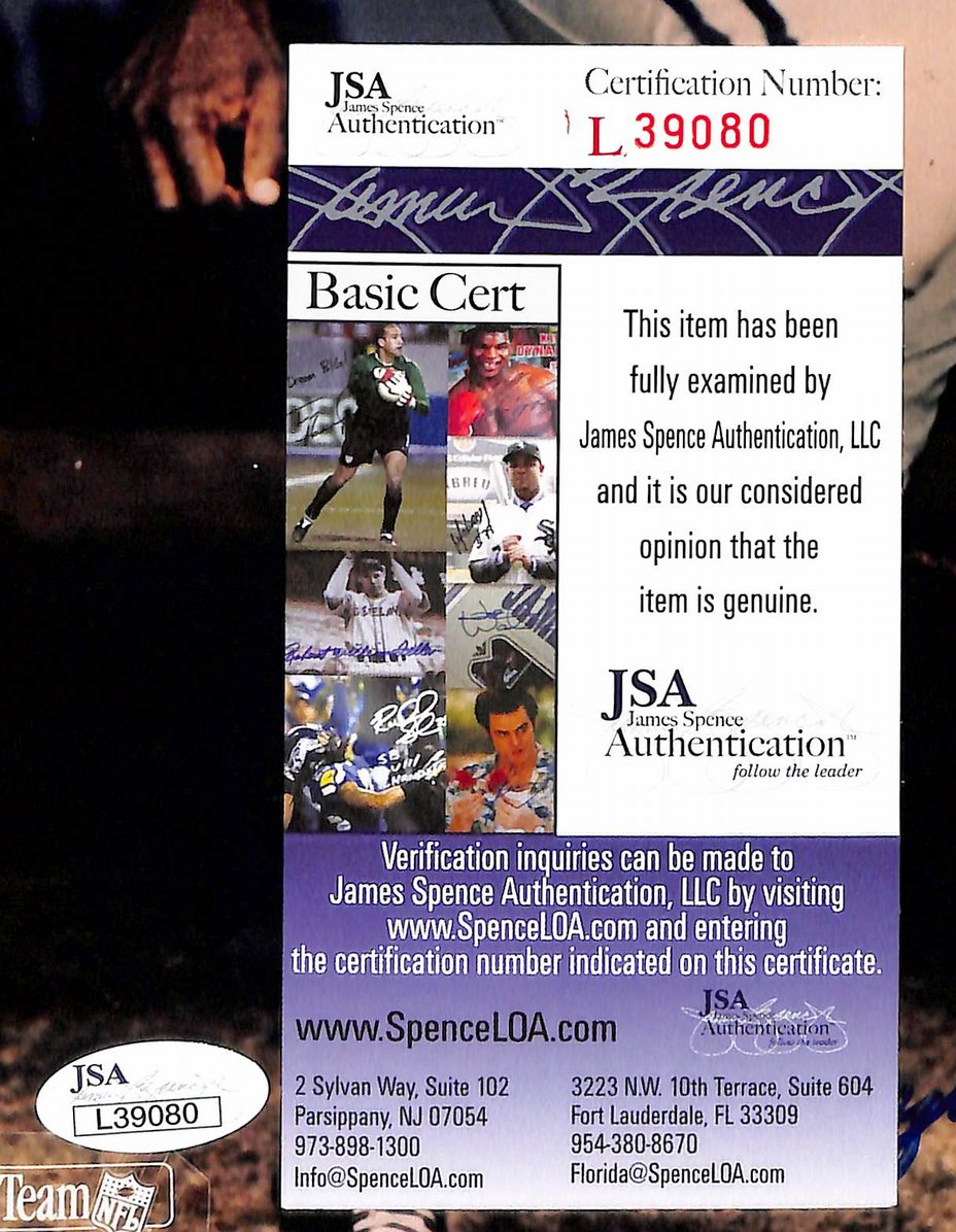 Dick "Night Train" Lane HOF Signed/Autographed 8x10 Photo Colts JSA 213757