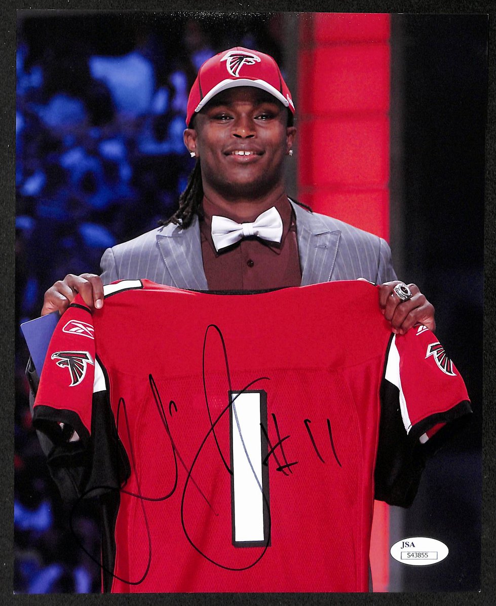 Julio Jones Signed/Autographed 8x10 Photo Falcons JSA 213758