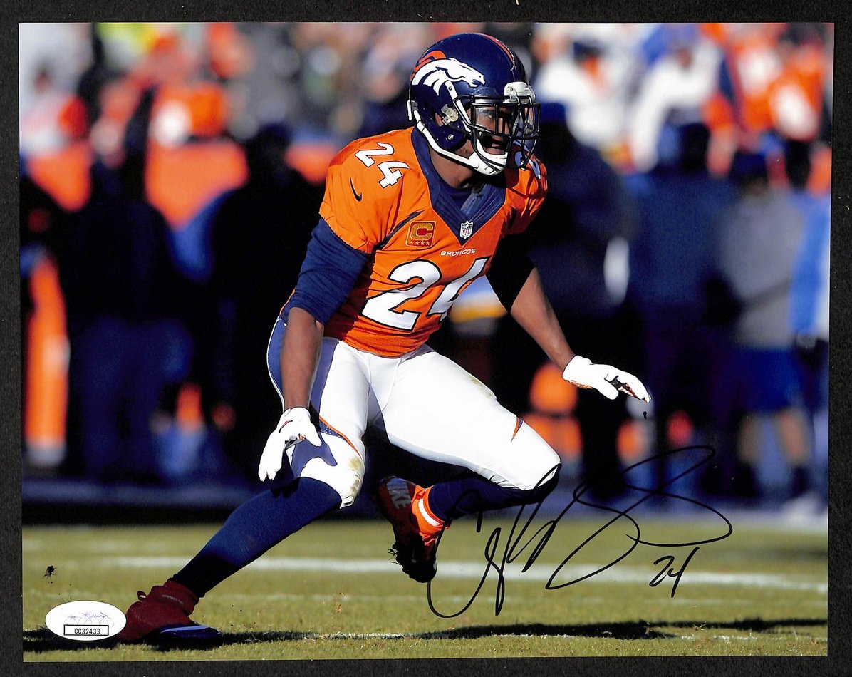 Champ Bailey HOF Signed/Autographed 8x10 Photo Broncos JSA 213759