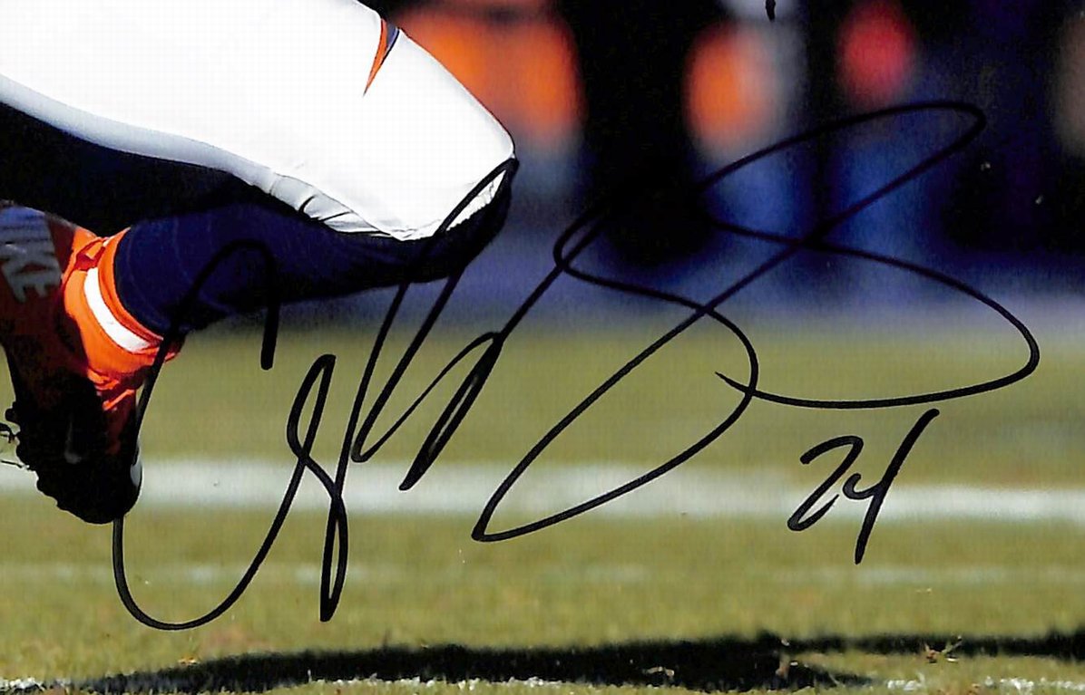 Champ Bailey HOF Signed/Autographed 8x10 Photo Broncos JSA 213759
