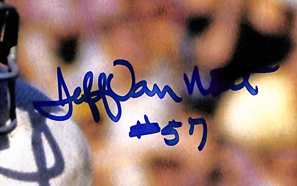 Jeff Van Note Signed/Autographed 8x10 Photo Falcons JSA 213763